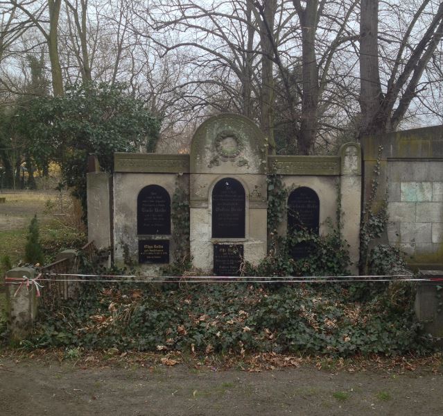 Grabstein Friederike Reibe, geb. Freiberg, Friedhof Teltow, Brandenburg