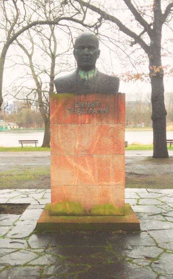 Ernst Thälmann Denkmal in Chemnitz, Sachsen